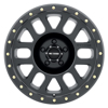 MR309 Grid 17x8.5 0mm Offset 5x150 116.5mm CB Matte Black Wheel