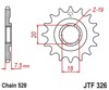 Front Countershaft Sprocket 13T 520 - For 87-03 Honda CR125R