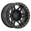 MR106 Beadlock 17x9 -44mm Offset 5x5 71.5mm CB Matte Black w/BH-H24125 Wheel