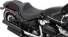 EZ Mount Smooth Vinyl Solo Seat Black Foam Low - For 18-20 Harley FXBR