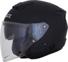 FX-60 Open Face Street Helmet Matte Black Small