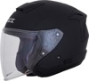 FX-60 Open Face Street Helmet Matte Black Small