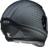 Z1R Jackal Waveform Helmet 2XL Black/Gray - Full-face helmet with sun visor, size 2XL