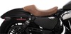 3/4 Smooth Leather Solo Seat Brown - For 04-20 Harley XL