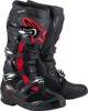 Alpinestars Tech 7 Boots Black/Fluorescent Red US 7 - Off-road riding boots in US size 7