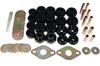 96-99 Toyota 4Runner 2WD/4WD Black Body Mount Bushing Set