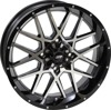 Hurricane Alloy Aluminum Wheels - Hurricane 18X6.5 4/137 4+2.5