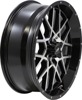 Hurricane Alloy Aluminum Wheels - Hurricane 18X6.5 4/137 4+2.5