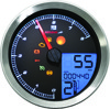 HD-04 Series Gauges - Hd-04 3-3/8" Meter Silver