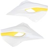 Radiator Shrouds - White/Yellow