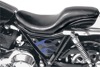 Profiler Smooth 2-Up Seat Black Gel Low - For 82-94 Harley FXR FXLR