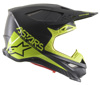 Supertech M-8 Echo Helmet Black/Hi-Vis Yellow 2X-Large