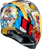 ICON Airflite Freedom Spitter Helmet XS Gold - Full-face helmet with bold graphics