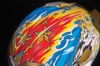 ICON Airflite Freedom Spitter Helmet XS Gold - Full-face helmet with bold graphics