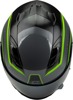 GMAX FF-98 Aftershock Helmet Grey/Neon Green 3X - ECE/DOT Approved Helmet For 3X-Large Size