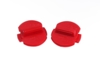 Polaris RZR 900S Footwell Drain Plug - Red