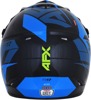 FX-17 Full Face Offroad Helmet Black/Blue/Green Large