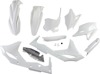 Full Plastic Kit - White - For 2017 Kawasaki KX250F