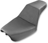 Step-Up Gripper 2-Up Seat - Black - For 04-05 Harley Dyna FXD