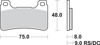 Sintered Brake Pads - 809Hs Sint Brake Pads Sbs