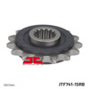 Front Steel Countershaft Sprocket w/ Rubber Damper - 15 Tooth 525