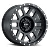 MR306 Mesh 17x8.5 0mm Offset 6x5.5 108mm CB Matte Black Wheel