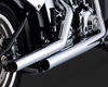 Straightshots Chrome Full Exhaust - For 86-11 Harley Softail