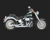 Straightshots Chrome Full Exhaust - For 86-11 Harley Softail