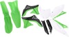 Full Plastic Kit - Green/White/Black Original 11-12 - For 09-11 Kawasaki KX450F