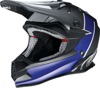 Z1R Youth F.I. Fractal MIPS Helmet Matte Black/Blue L - Youth MX helmet with MIPS technology