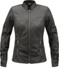 ICON Women's Tuscadero2 Jacket Black L - Women's sport fit riding jacket