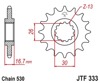 Front Steel Countershaft Sprocket - 15 Tooth 530