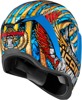 ICON Airform Pharaoh Helmet XL Gold Multi - Full face street helmet with Pharaoh graphic