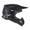 Supertech S-M8 Solid Helmet Matte Black 2X-Large