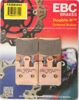 Sintered Double-H Brake Pads Front Set