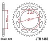 Steel Rear Sprocket - 46 Tooth 420 - For 00-20 Kawasaki KX65 Suzuki RM65