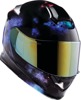 Z1R Solaris 2.0 Infinix Modular Helmet XL Black/Blue/Purple - Modular helmet with sun visor and removable liner