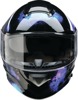 Z1R Solaris 2.0 Infinix Modular Helmet 4XL Blue/Black/Purple - Modular helmet, ECE & DOT approved