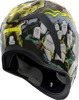 ICON Airform Dead Serious MIPS Helmet 3XL Multi - Full-face helmet with MIPS and glow-in-the-dark design