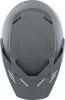 ICON Elsinore Monotype Helmet XS Gray Matte - Modular helmet with fog-free MX Shield