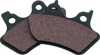 00-07 Tour Softail Dyna XL Organic Brake Pads Replaces H-D#44082-00 C D F and R Various