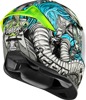 ICON Airframe Pro Outbreak Helmet - Large, Blue - Full-face helmet with moisture-wicking liner