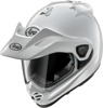 Arai XD-5 Solid Helmet Gloss White XS - Dual sport helmet in gloss white, size XS