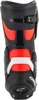 SMX Plus Street Riding Boots Black/Red/White US 10.5