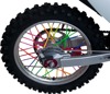 White Spoke Skins For 18" / 19" / 21" MX Wheels - 80 Pack