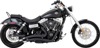 Vance & Hines HD Dyna 06-17 Big Radius 2-2 Black PCX Full System Exhaust