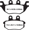 Rear R Series Sintered Pads|Shoes - Fa686R Brk Pad Ebc