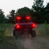 Apex Lights Red Running & Brake - 2 Lights w/ Plug & Play Harness - For 21+ Can Am Commander