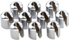 K&L Chrome/Zinc Spoke Wheel Weights 1 oz 10 Pack - Non-lead chrome/zinc spoke weights, 10 pack