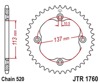 Steel Rear Sprocket - 37 Tooth 520 - For Suzuki LTR450 LTZ400